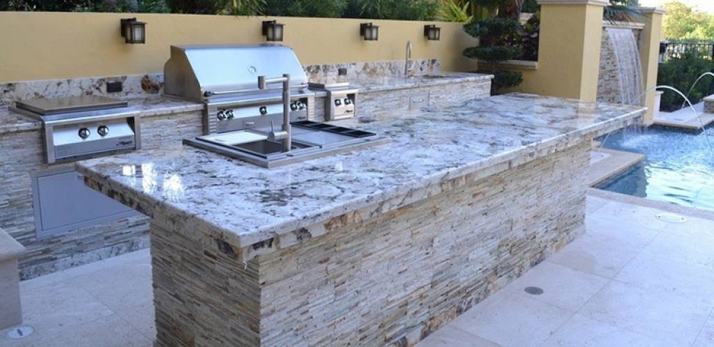 Latest Works Outdoor Patio Deck Kitchen Island Setup and Remodel Project 1 Baltimore, MD