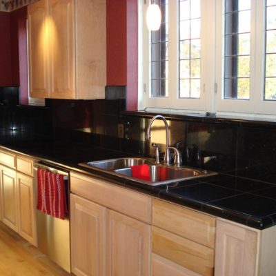Kitchen granite tile countertops project Baltimore, MD