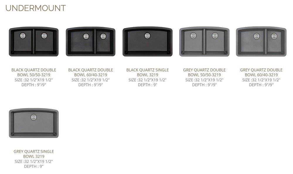 quartz composite sinks Baltimore, MD