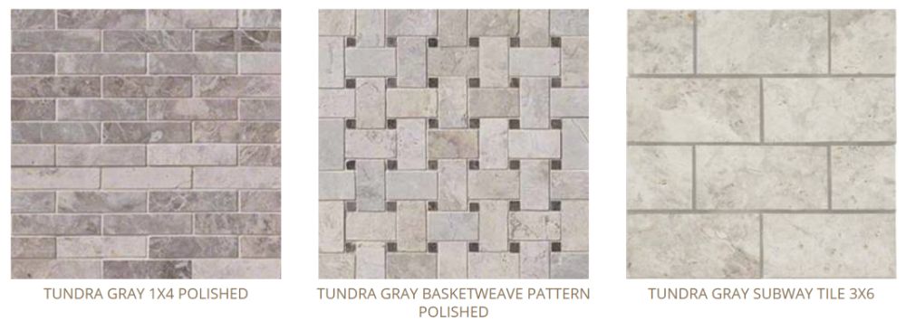tundra gray tiles wall tile backsplash options Baltimore, MD
