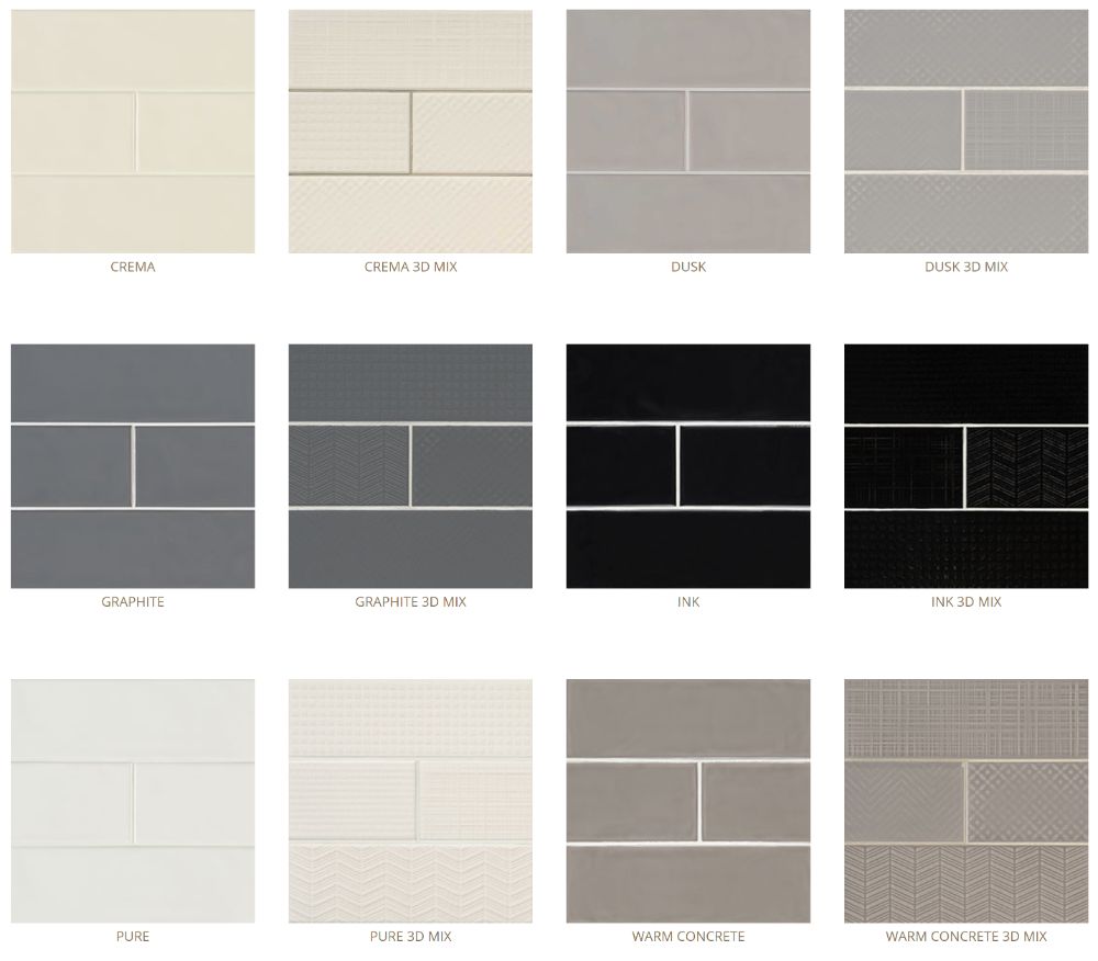 urbano tiles wall tile backsplash options Baltimore, MD